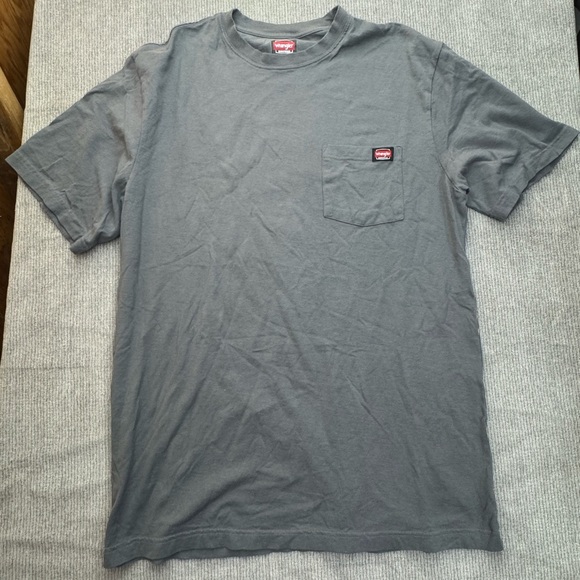 Wrangler Steel Gray Short Sleeve Tee - Picture 1 of 3